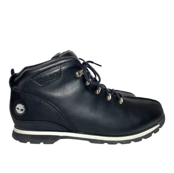 Timberland Black Leather Split Rock Hiker - Picture 1 of 9